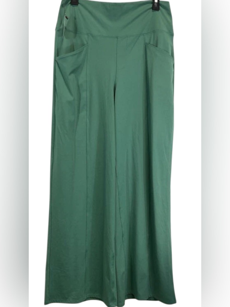Adair Women's Livvy Golf Pants Nwt Green Wide Leg High Rise Activewear Sz 2xl